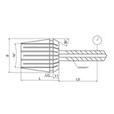ER Coolant Collet ER11S ER16S ER20S ER25S ER32S ER40S - Big-tools Industrial Supply Tools for Metal Cutting
